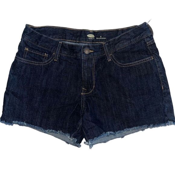 Old Navy dark blue Jean shorts 6 - Picture 1 of 5